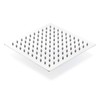 Wiltec Rain Shower Head Square 20 x 20 cm Stainless
