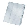 Leitz 12600000 Alphabetic Tab Index Box Gray Ranking Ranking –