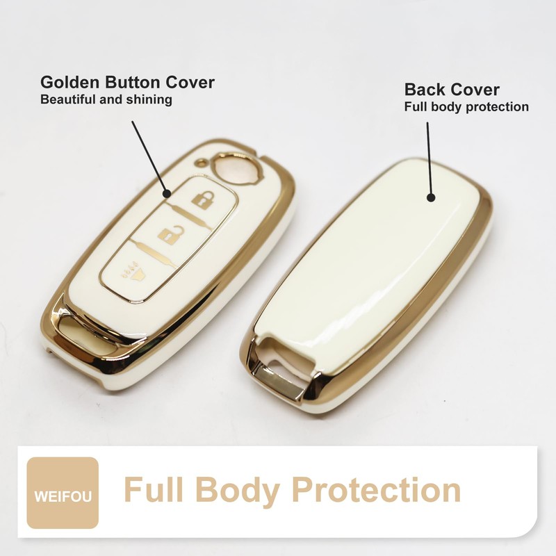 For Nissan Pathfinder Key Fob Cover 2026, 3 Button Key
