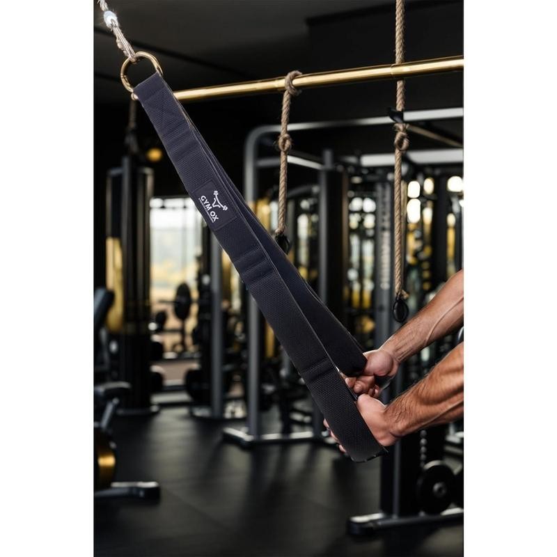 Long Tricep Rope Cable Attachment Tricep Pull Down Attachment Gym