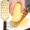 Professional Cheese Grater, Gold Stainless Steel Cheese Grater Handheld, Grater