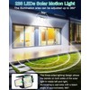 Solar Motion Light Outdoor with Stake, 180° PIR Motion Sensor