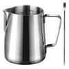 Love-KANKEI Milk Pitcher Milk Jug Stainless Steel Latte Art 350ml