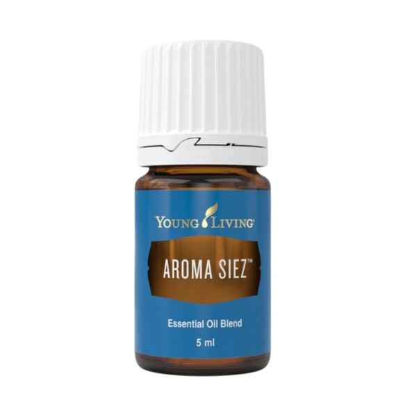 Young Living - Aroma Siez Essential Oil 5 ml | Soothing Comfort for Fatigued Muscles | Invigorating Aromatic Blend | Ideal for Rejuvenating Post-Exercise Massage