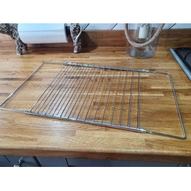 ABC Products Universal adjustable and extendable Oven Cooker Shelf Rack kit (380mm Long x 320mm deep, extends to a max 450mm Long) Chrome finish, suits all brands