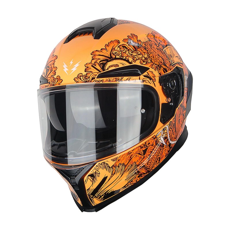 1Storm Motorcycle Full Face Helmet DOT Adults Street Bike Dual
