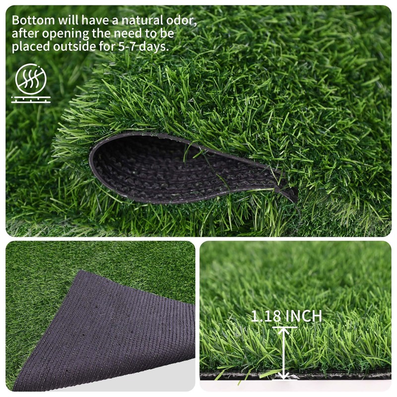 Naturei Grass Pad for Dogs, 60" x 30" Artificial Turf