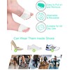 PGRODE 3 Pairs Metatarsal Pads Toe Spacers Separators for Bunion