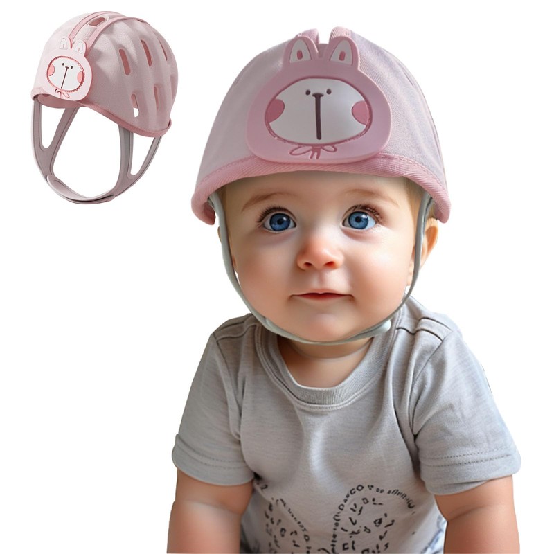 Domayllay Baby Helmet for Crawing Walking,Soft Infant Safety Helmet,Baby Helmet