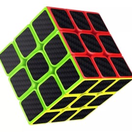 Mastery Cubo Rubik 3x3, Fibra De Carbono Lubricado Super Rápido