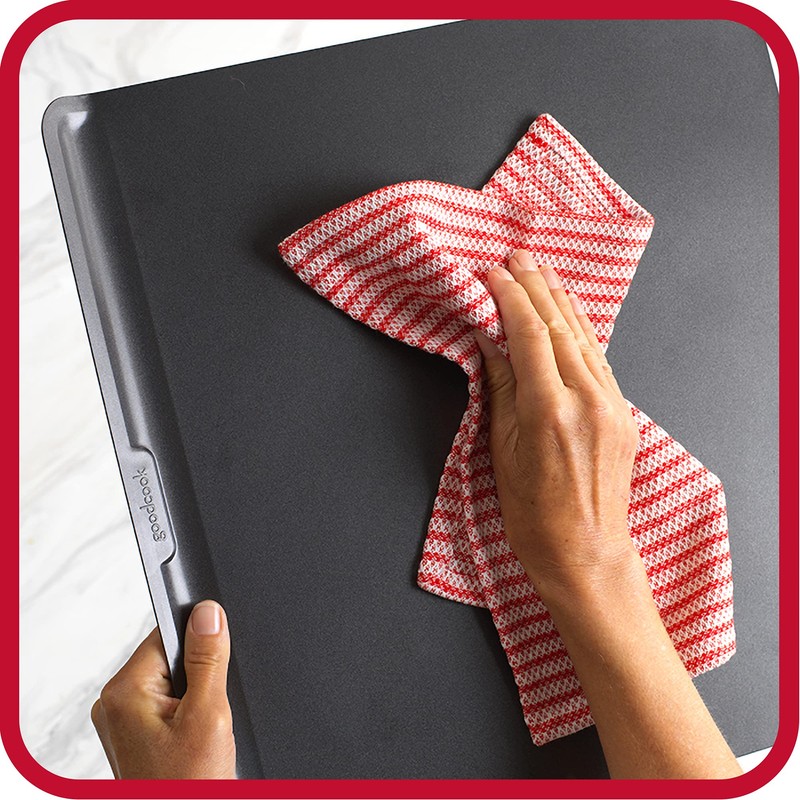 GoodCook AirPerfect Nonstick Steel Insulated Cookie Sheets, Assorted Size No-Burn