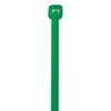 Box Partners 18" 50# Green Cable Ties