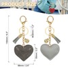 PATIKIL Rhinestone Keychain, Heart Shape Keychain Bling Keychain Accessories for