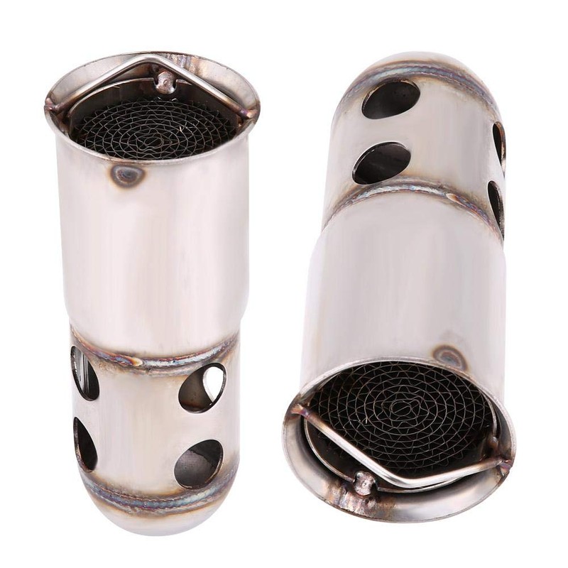 Universal 51 mm Exhaust Silencer DB Killer Noise Eliminator Exhaust