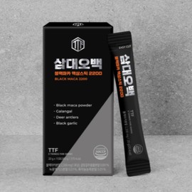 three to five hundred Samdae 5 Baek Men’s Black Maca Liquid Health Stick 20g 15 packs / 삼대오백 남성 블랙 마카 액상 건강 스틱 20g 15포