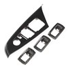 Left Drive 4pcs Window Lift Button Switch Decoration Trim Fit