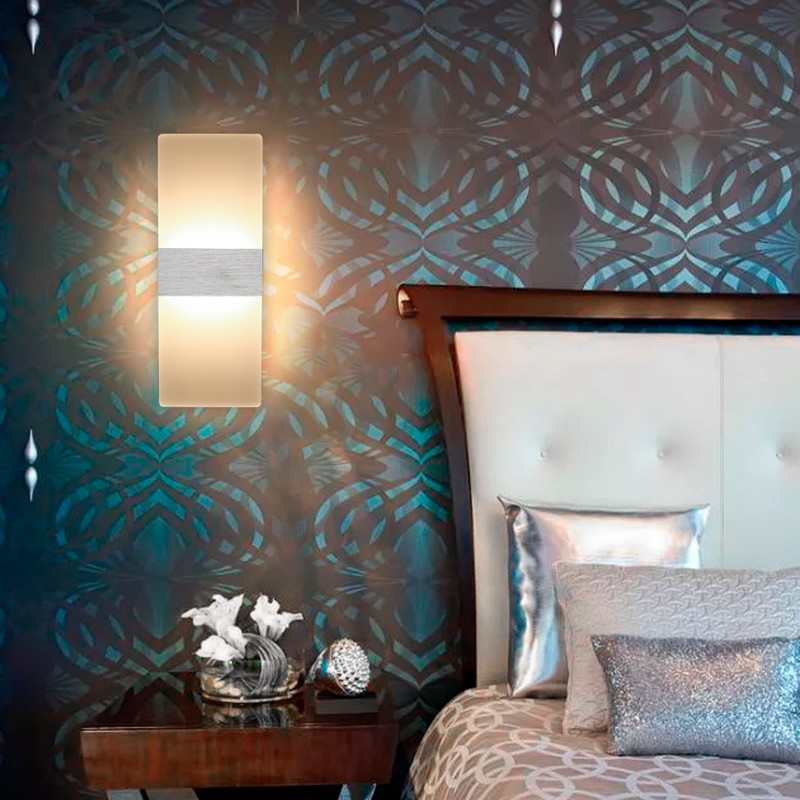 Tomshine Modern LED Wall Light 12W Acrylic Wall Sconce Decorative
