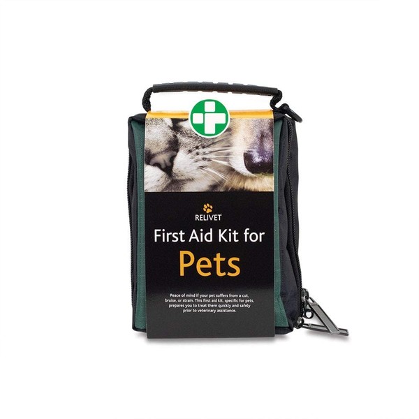 Reliance Medical Pet First Aid Travel Camping Kit for Dog or cat