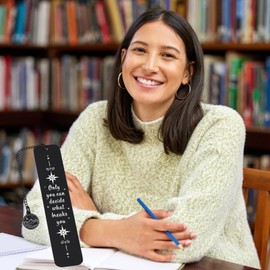 Acotar Bookmark, Acotar Merch, Dark Romance Merch, Christmas Bookmarks for Women Men, Bookish Merch, Metal Magnetic Bookmarks, Book Marks for Reading Women, Book Lovers Gifts, Inspirational Bookmarks