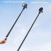 DHYAWUER Golf Monopod Selfie Stick withGround Spike Stake Outdoor Swing