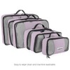 Savisto Packing Cubes - Small, Medium, Large, XL (6-Piece Set)