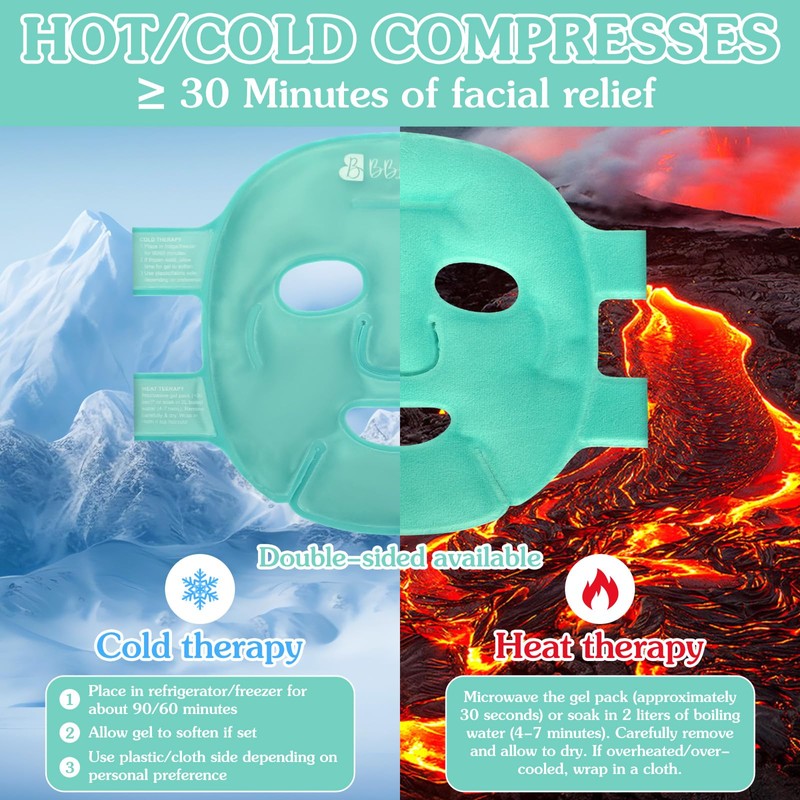 BBLTIFF Cooling Mask Face