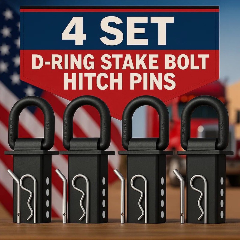 Stake Pocket D Rings Heavy Duty 18000lbs – Trailer Tie