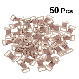 Healifty Elastic Bandage Clips Stretch Metal Clasps 50pcs