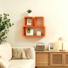 Floating Cube Wall Shelves, Set of 3,for Bedroom Living Room