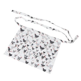 12-Pocket Egg Collection Apron for Chicken, Duck, Goose, Turkey, and Ostrich Eggs - Hands- Farm &