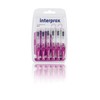 Interprox 4868623 'S Reinigung der Zahnzwischenräume Pinsel, Blister – 6, Violett