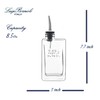 Luigi Bormioli Optima - Set of Oil and Vinegar Glass
