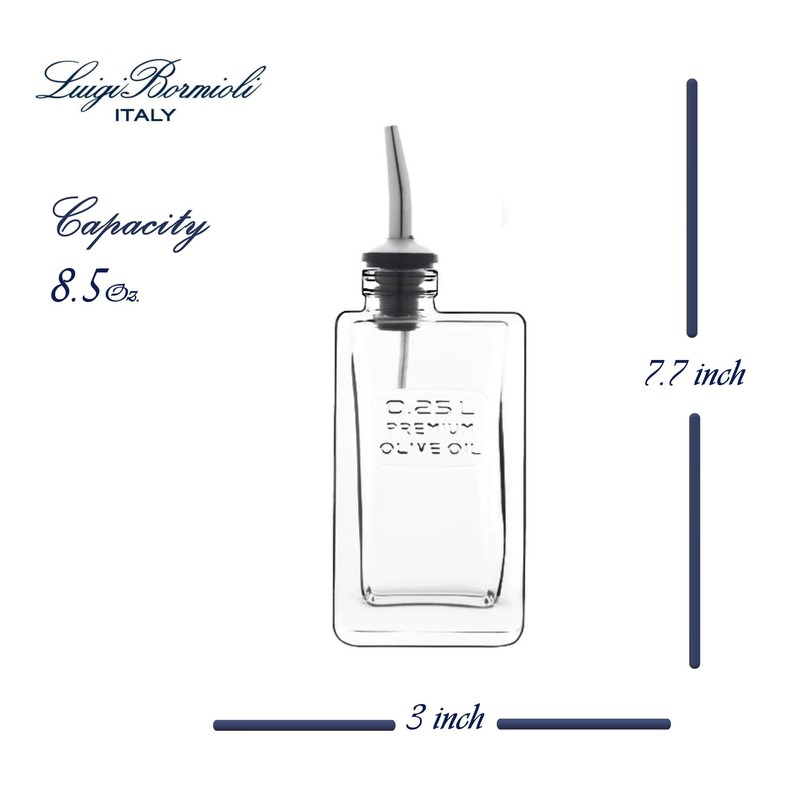Luigi Bormioli Optima - Set of Oil and Vinegar Glass