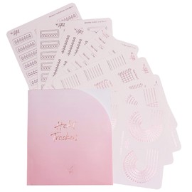 In The Slightest - Habit Tracker Stickers - Foil Planner Stickers - Tracking - Mood Trackers - Hydration Trackers - Goal Trackers - Daily Trackers - to Do Lists - Glisten