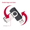 Hama 128 GB USB 2.0 Data Stick 15MB/s Data Transfer