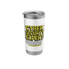 Cybersecurity Expert Programming Definition Stainless Steel Insulated Tumbler