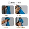 14 Pack Disposable Vomit Bags (Thick), Barf Bags 1000ML Blue,