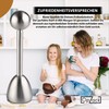 OpZack 1 x premium egg topper made of high-quality stainless