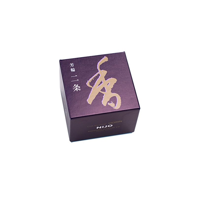 Berk #210121 Famous Fragrance Rings, Shoyeido Incense, Nijo, Swirl Type,