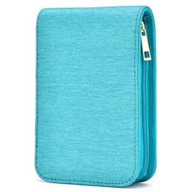 Lanxivi - Estuche para bolígrafo estilográfico, color turquesa, impermeable, para bolígrafos, bolsa organizadora