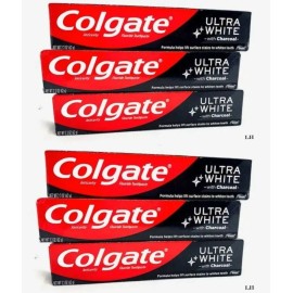 Colgate 3  Packs Colgate Ultra White with Charcoal 2.2 oz
