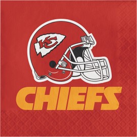 Trendware Kansas City Chiefs Napkins, 48 ct