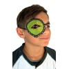 Needzo Green Zombie Monster Eye Patch, 3 Inch (Green)