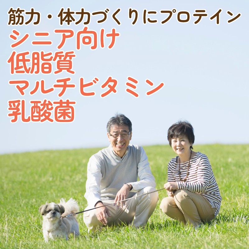 HARELU ソイプロテイン シニア向け マルチビタミン・乳酸菌配合 植物性 大豆プロテイン 抹茶味 500g 低脂質 ダイエット・筋力維持・健康サポート