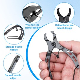 Bike Chain, 6/7/8 Speed Bicycle Chain Link Removal Tool, 12 PCS Mountain/Road Cycling Maintenance Tools Kit, with Bike Parts Bike Chains for Road Mountain Racing Cycling (1/2 x 3/32 inch 116 Links)