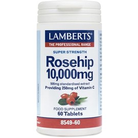 Lamberts Rosehip 10,000milligrams 60 Tablets