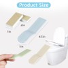 4PCS Toilet Seat Lifter Tab Silicone Toilet Seat Lifter Silicone