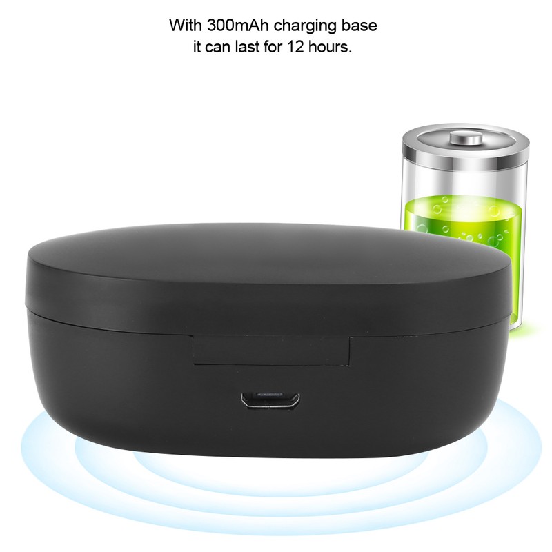 True Wireless Earbuds Basic Mini Earphones Bluetooth English Version Fit