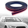Car Windshield Rubber Seal, 13Ft Windshield Decorative Strip, Car Rain