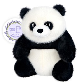 SuzziPals Heatable & Coolable Panda Stuffed Animals, Cute Microwavable Heating Pad Plushies for Soothing & Relaxation, Stuffed Panda Plush Toys, Emotional Support Panda Plush Toy Gifts